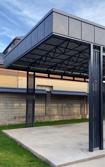 Навес Изготовление