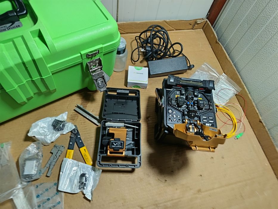 View7 aparat de sudat prin fuziune fibra optica