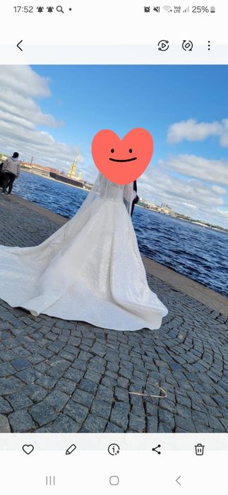 Свадебный платье