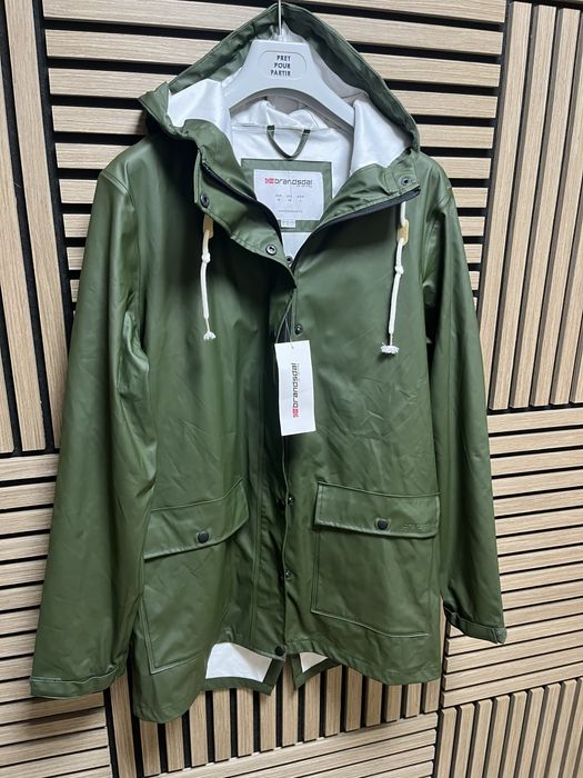 Bransdal of NORWAY : НОВО гумирано яке - дамски дъждобран размер М