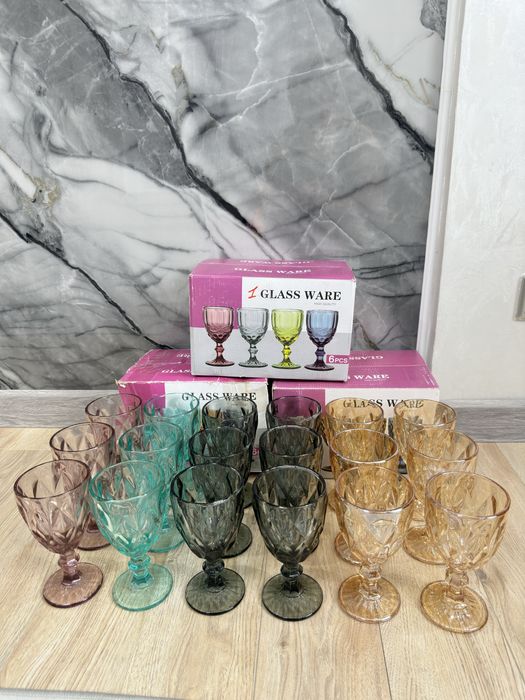 Продам фужеры новые