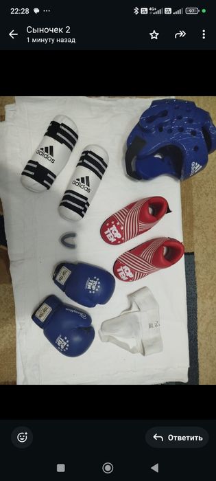 Инвентарь на теквандо