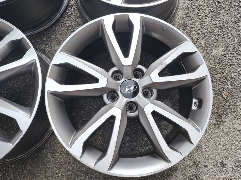 Hyundai/Хюндай – 18 цола 5x114,3; 5 бр. Оригинални лети джанти