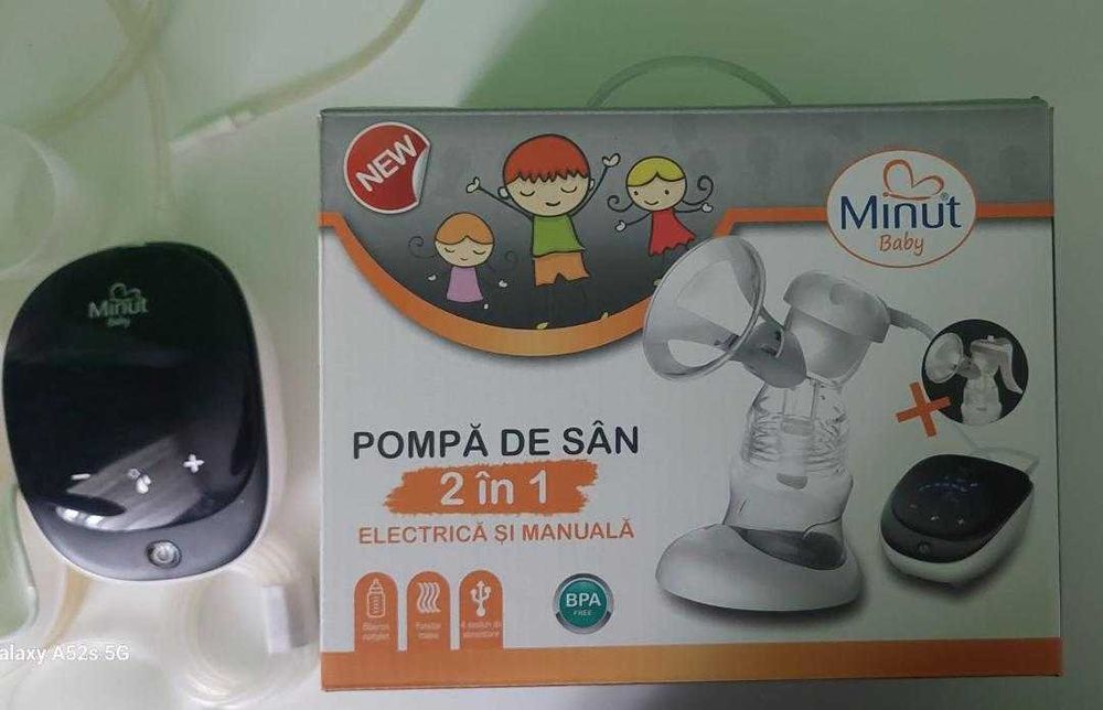 Pompa de san 2 in 1 - La minut