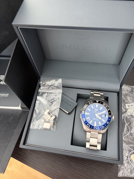 TAG Heuer Aquaracer 300M GMT Calibru 7 Batman