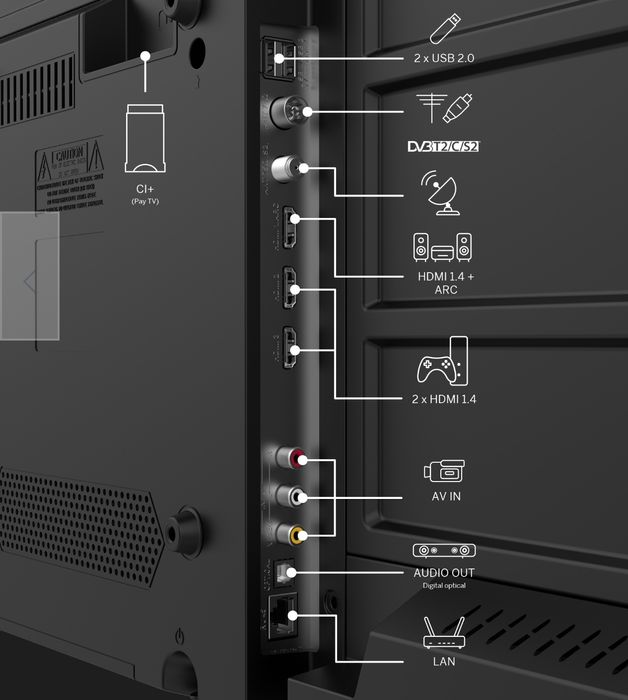 Thomson 32QG4S14 TV 32 FHD HDR Google TV