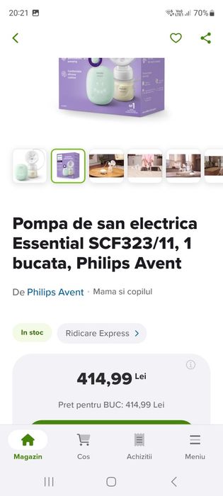 Pompa de san Philips Avent Essential