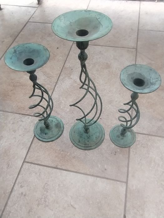 Suport lumânare cupru