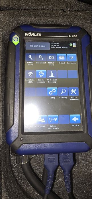 Wohler A450 (TESTO) analizor de gaze 2023