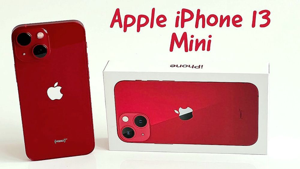 Нов iPhone 13 Mini , 256 GB. В гаранция до 09.11.2027 година.  Червен цвят