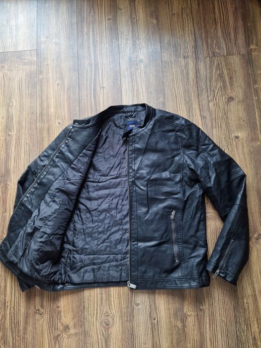 Страхотно мъжко кожено яке O.N.  , естествена кожа,  размер 2XL