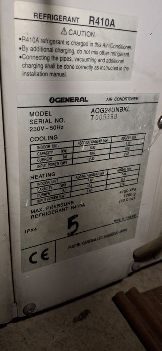 General 24 BTU инвертор