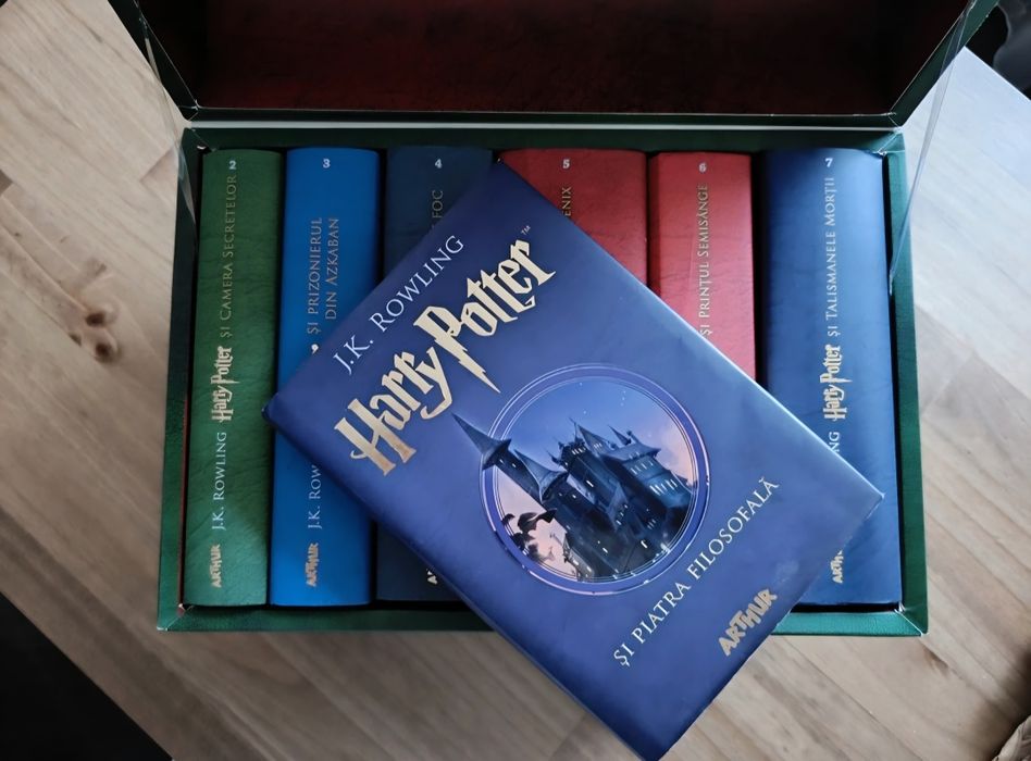 Harry potter +cufarul verde