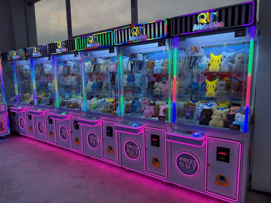 Хватайка xvatayka kran o'yin apparatlari