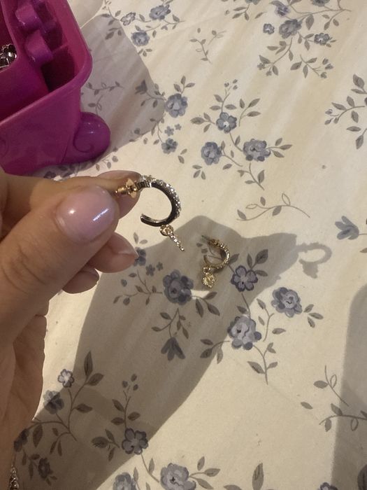Сережки с клевером