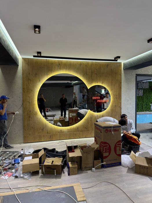 Зеркало с подсветкой Led