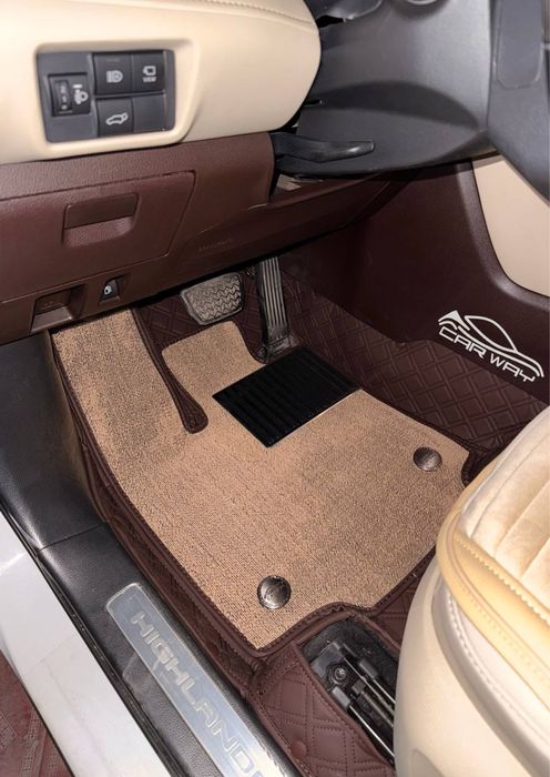 9D polik / коврики для Toyota Highlander