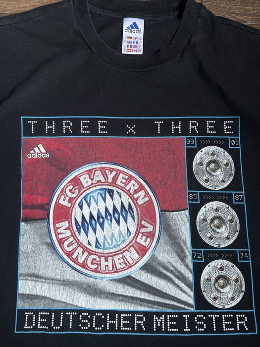 Ретро тениска Adidas Bayern Munchen "THREE x THREE"