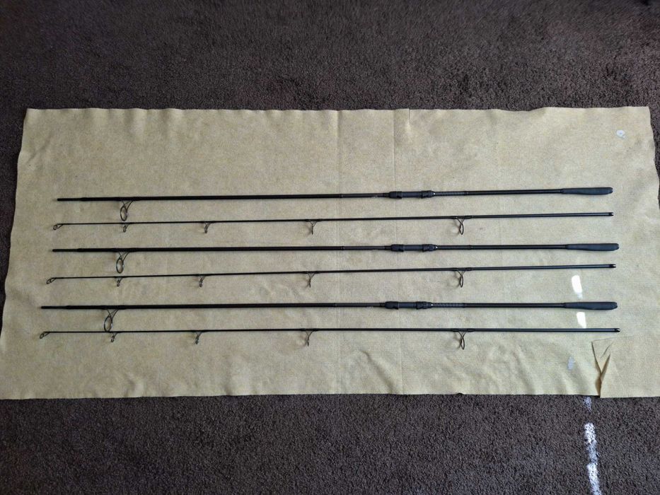 Set 3 Lansete Okuma Custom Black 3.60m/3.5lb, din 2 segmente