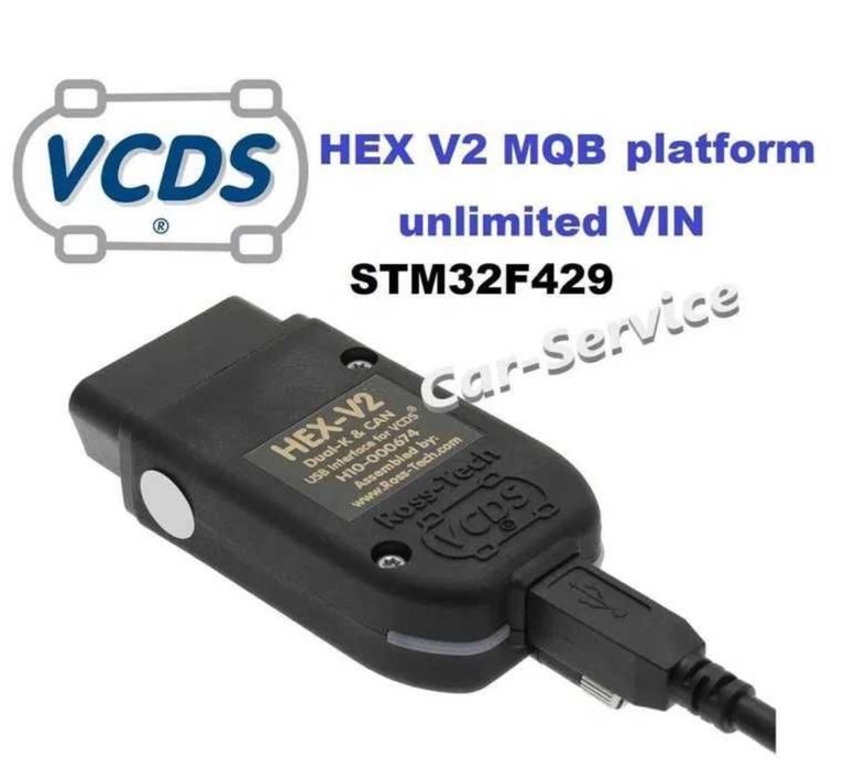 Tester VCDS HEX V2 ARM STM32F429