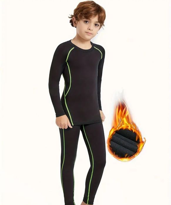 Set de Lenjerie Termică Ultra-Moale pentru Copii - Uscare Rapidă, Ames