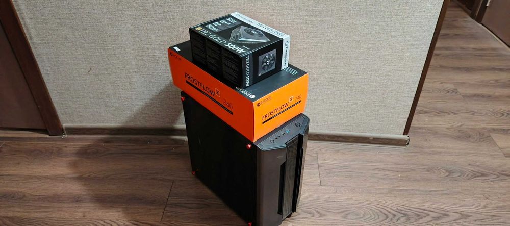 PC: i3 10100T/DDR4 XPG/16GB 3200/H410/RX470 4GB/СЖО/NVMe 128GB/HDD 2TB