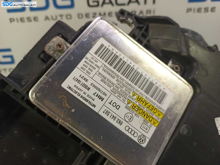 Far Stanga Bi Xenon cu Daylight Fara Droser Audi A5 8T 2008 - 2011 Cod 8T0941003AK 89317751 [L1762]