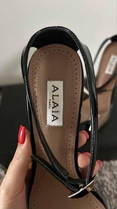 Pantofi Alaia piele naturala pe stoc marimea 38-39 si pe comanda