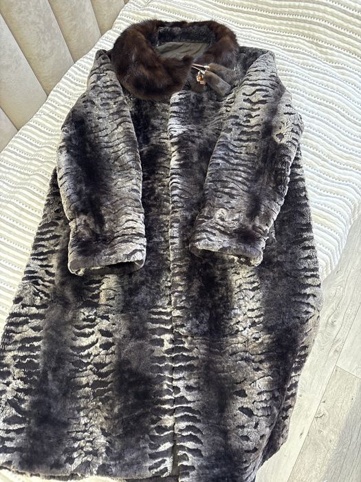 Шуба мутон в хорошем состоянии