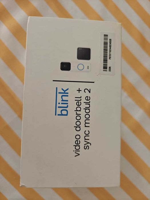 Blink Video Doorbell + Sync modul 2 White EU