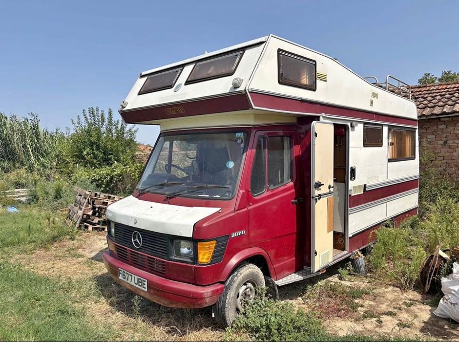 Кемперван 1989 Mercedes 207D  apache