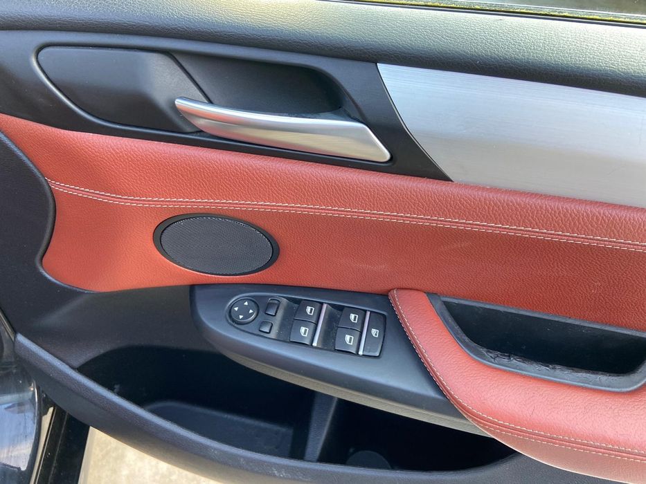 Interior piele roșie recaro BMW X3 F25 cu încălzire