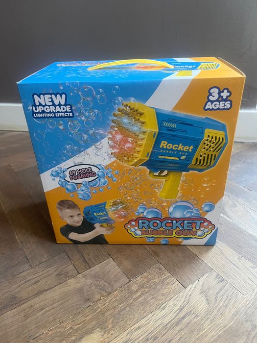 Rocket bubble gun