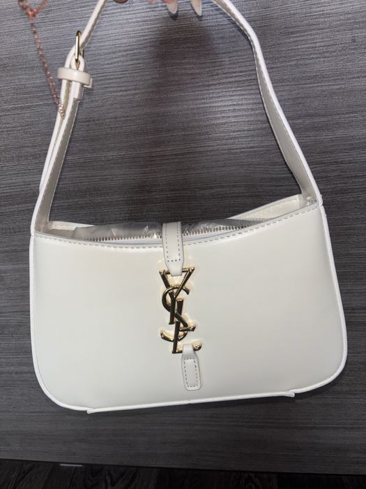 Ysl бяла дамска чанта