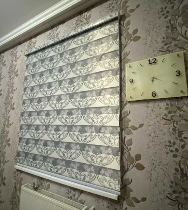 Жалюзи скидки штор плисе раздвижной. МОЙКА.