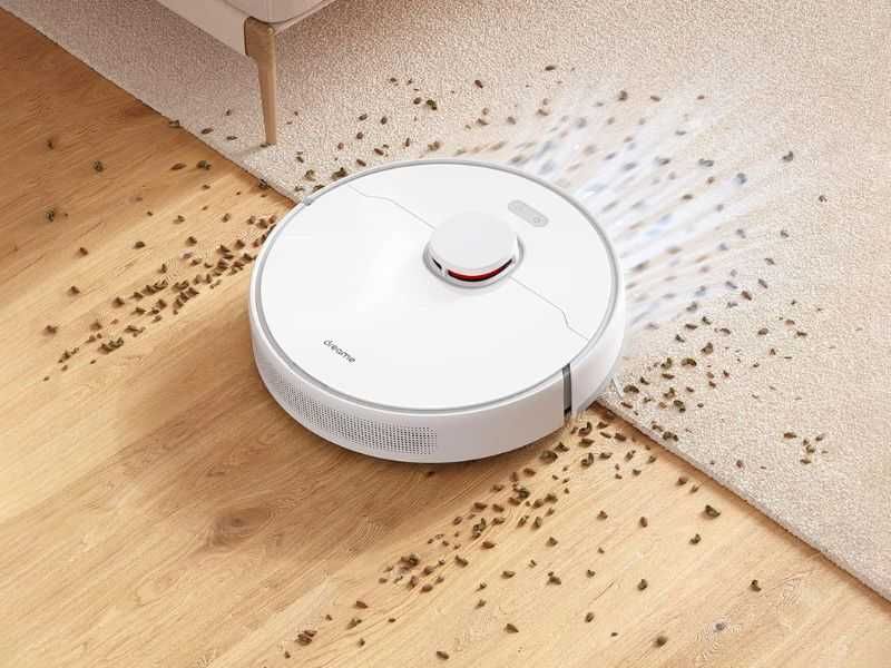 Робот Прахосмукачка Dreame D10 Plus, Бял