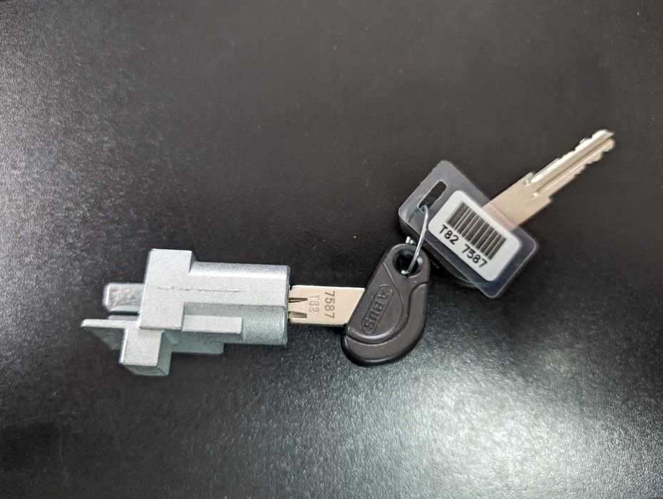 CILINDRU INCUIETOARE bicicleta electrica ABUS shimano