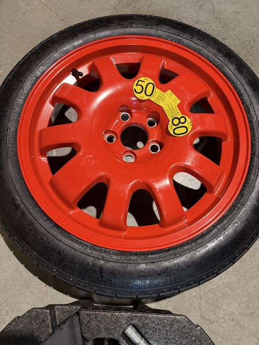 Kit roate rezerva cric jaguar xf