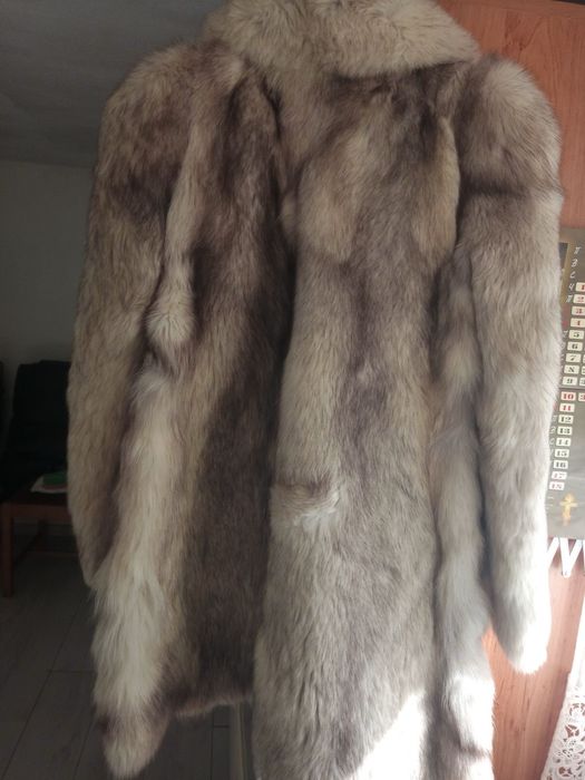 Палто от естесвена кожа косъм
