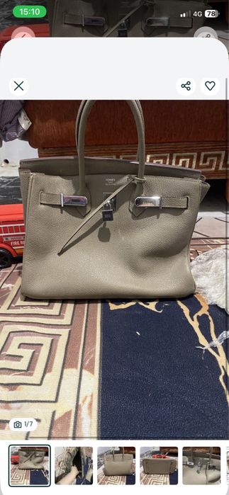 Сумка birkin hermes оригинал