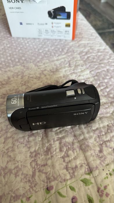 Видеокамера Sony HDR-CX405 Full HD Handycam (Като нова, пълен комплект)