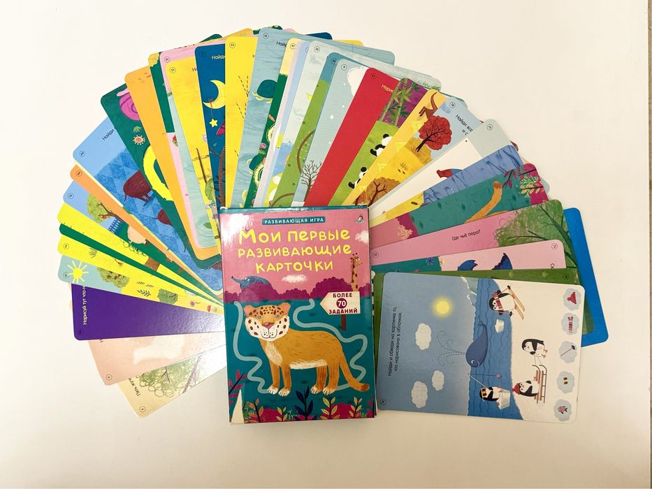 Развивающие карточки «Робинс»