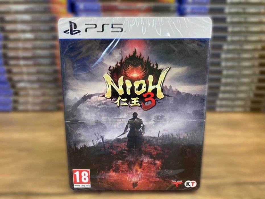 Новый Nioh 3 SteelBook Edition PlayStation 5 Большой Выбор Игр