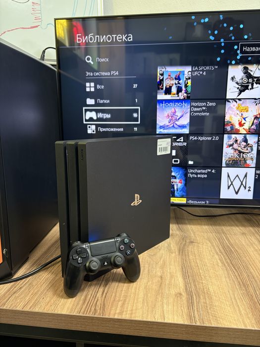 PlayStation 4 Pro Прошитая Kaspi Red/0-0-12