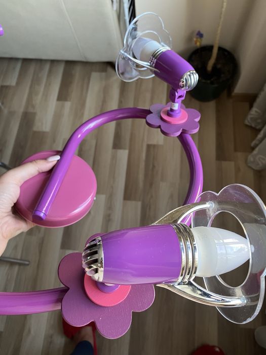 Lustra dormitor fete mov