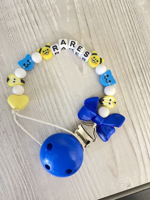 Lănțișoare personalizate pentru suzeta.