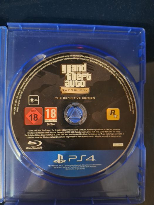 GTA The Trilogy Definitive Edition PS4 – Disc original