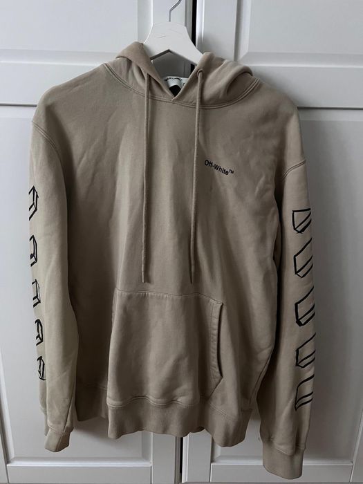 Hanorac off white, marimea L, fit M