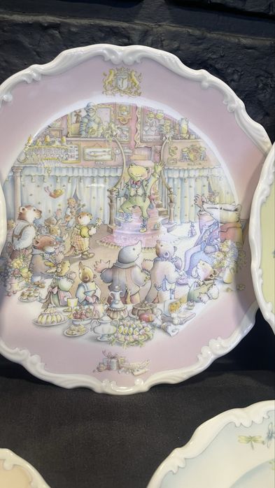 Фарфоровые тарелочки Англия