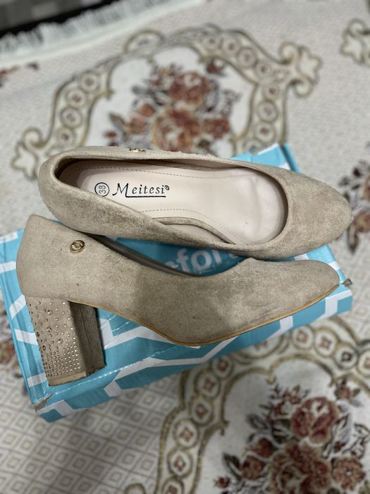 Туфли замша 38размер